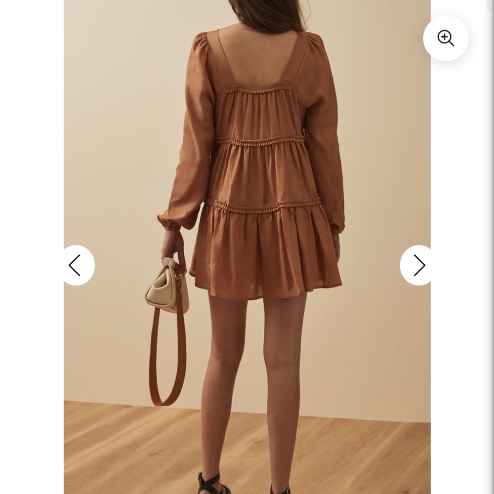 Sancia Fernanda dress in toffee - Picture 4 of 9